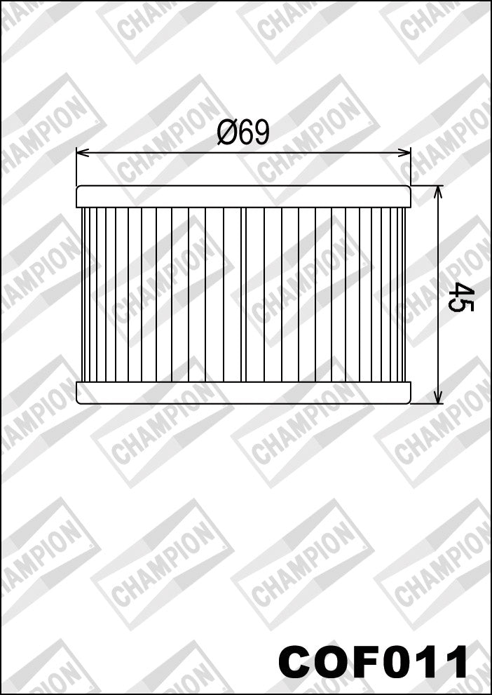 COF011 Oil Filter (replaces HF111)