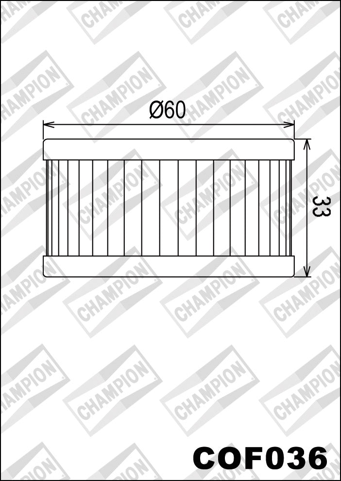 COF036 Oil Filter (replaces HF136)