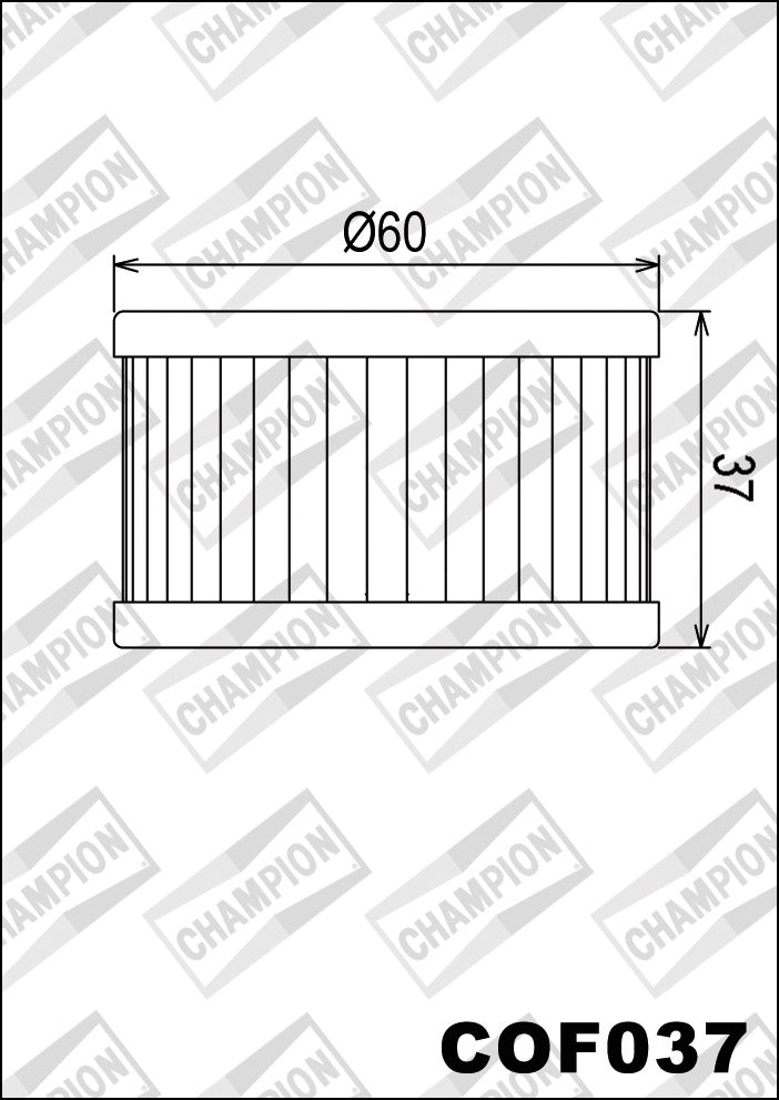 COF037 Oil Filter (replaces HF137)