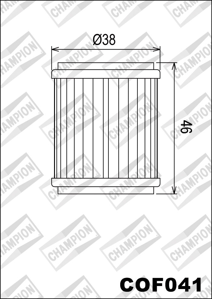 COF041 Oil Filter (replaces HF141)