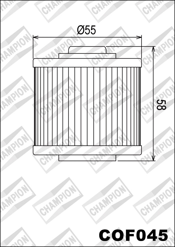 COF045 Oil Filter (replaces HF145)