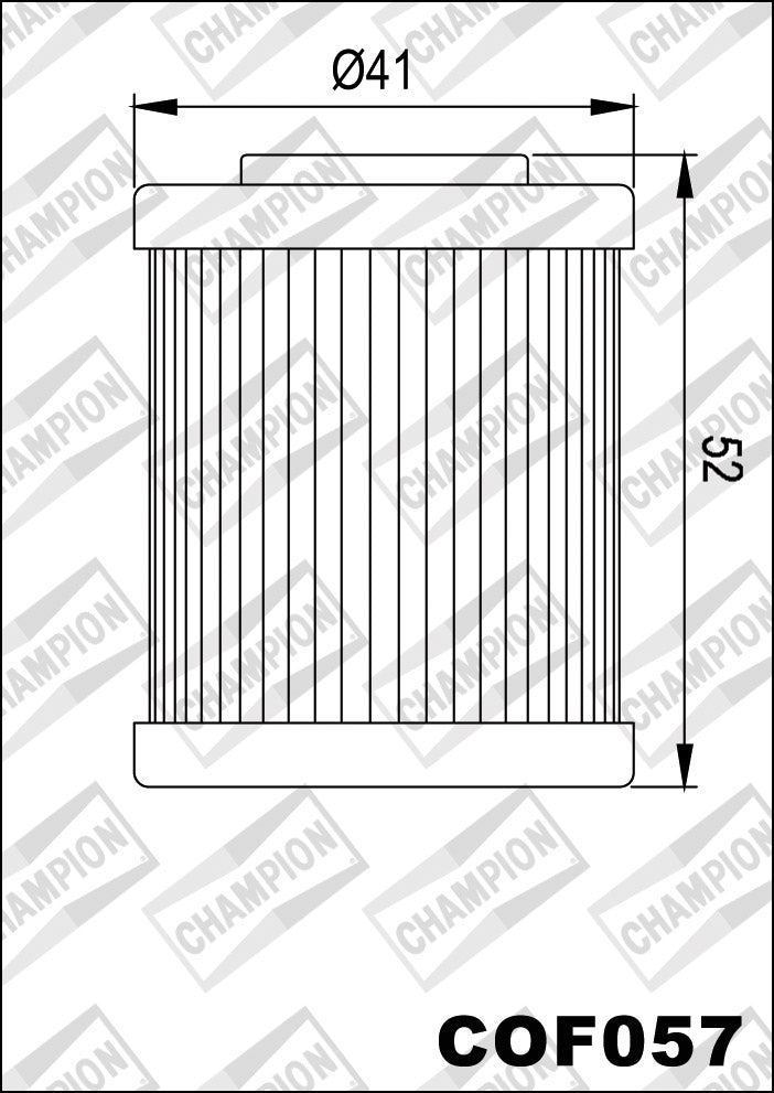 COF057 Oil Filter (replaces HF157)
