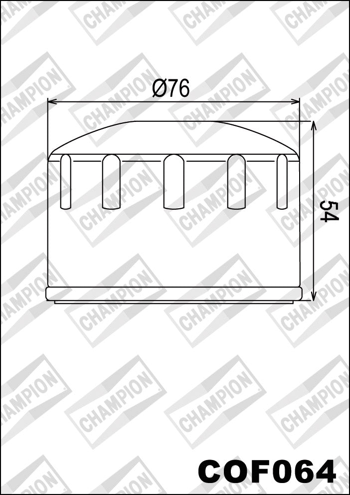 COF064 Oil Filter (replaces HF164)