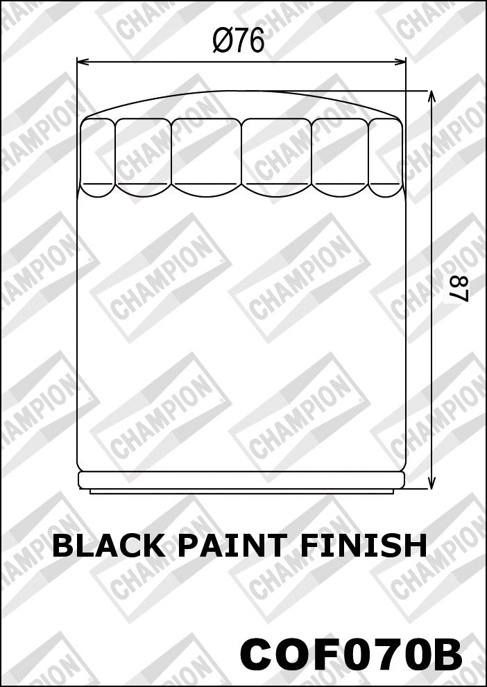COF070B Oil Filter (replaces HF170B)
