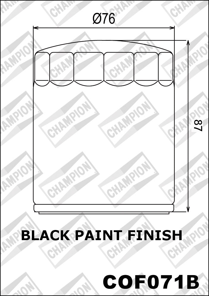 COF071B Oil Filter (replaces HF171B)