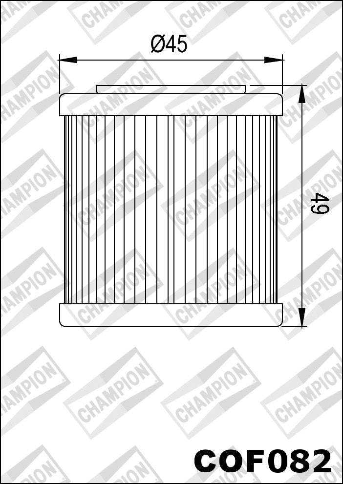 COF082 Oil Filter (replaces HF182)