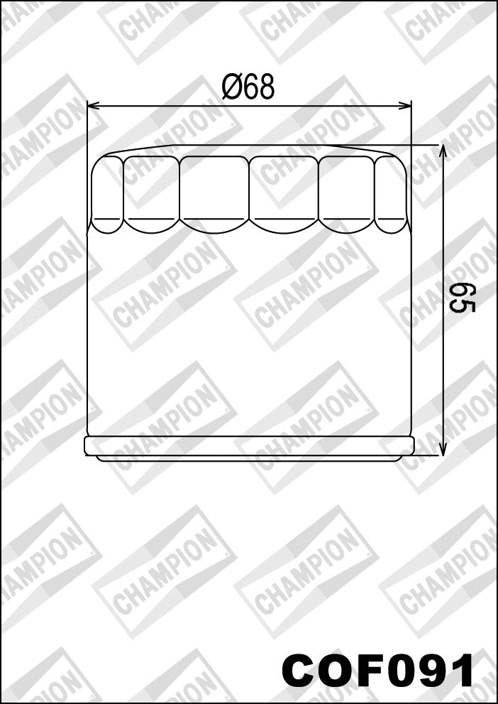 COF091 Oil Filter (replaces HF191)