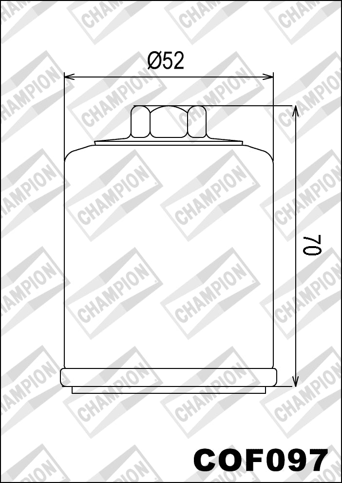 COF097 Oil Filter (replaces HF197)