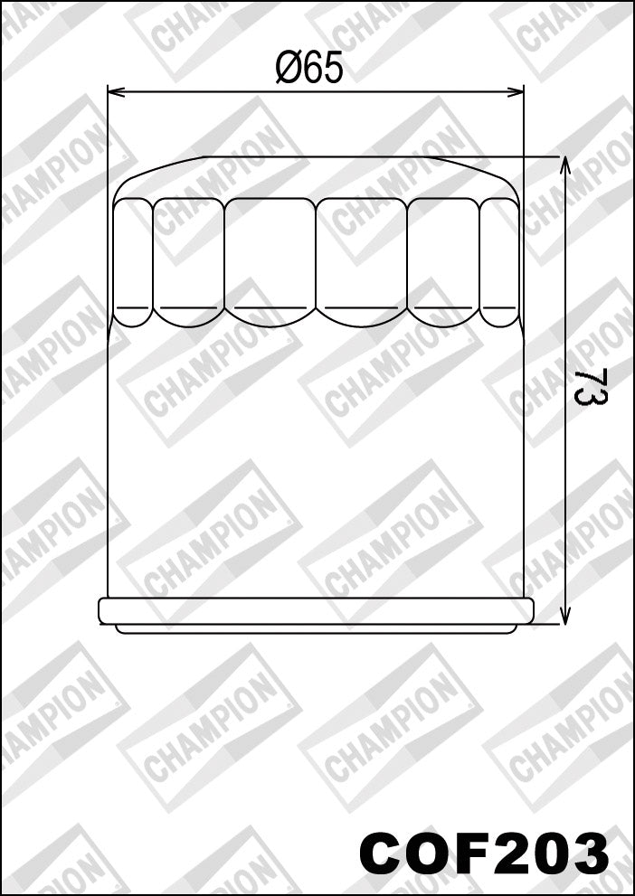 COF203 Oil Filter (replaces HF303)