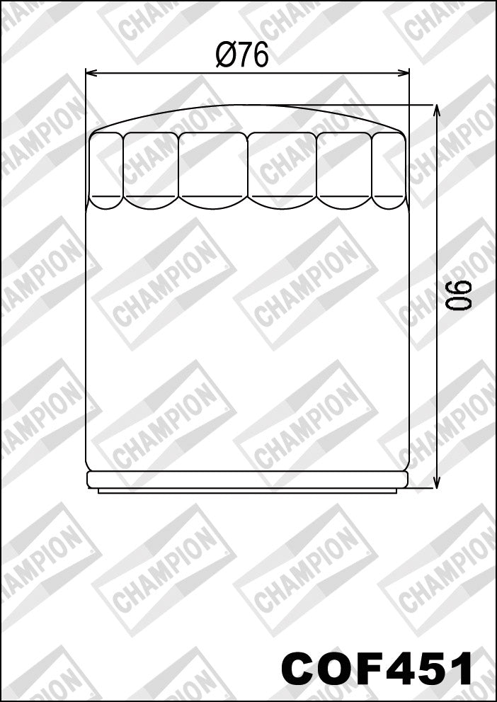 COF451 Oil Filter (replaces HF551)