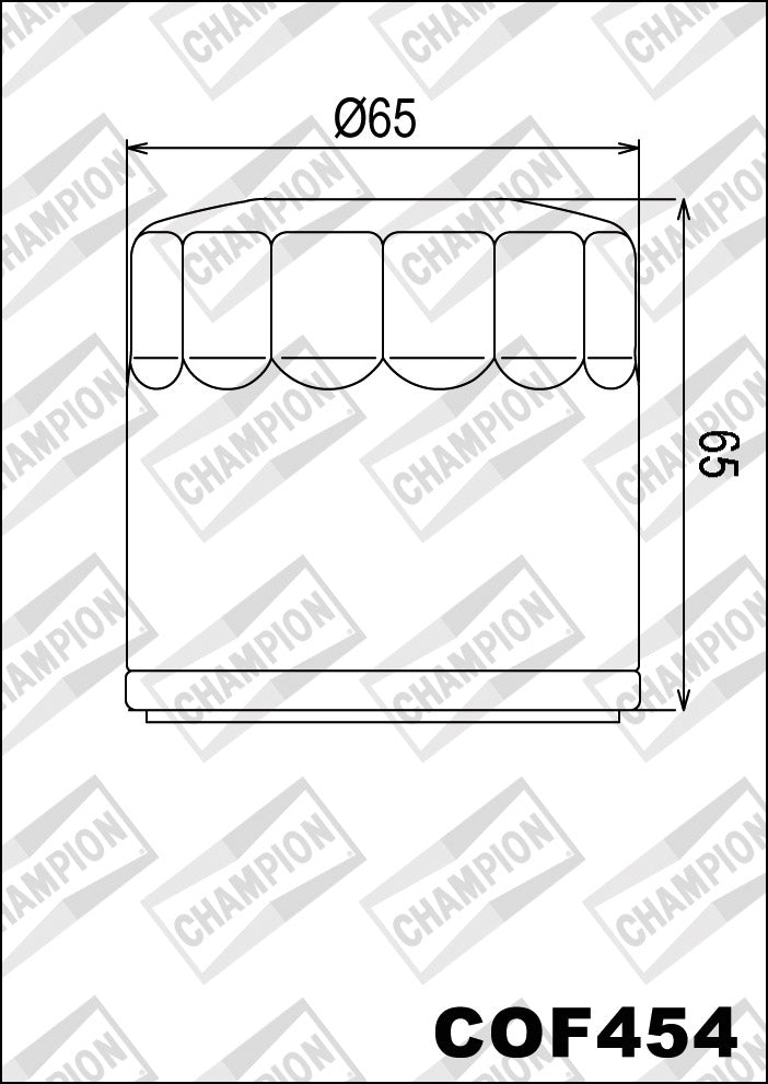 COF454 Oil Filter (replaces HF554)