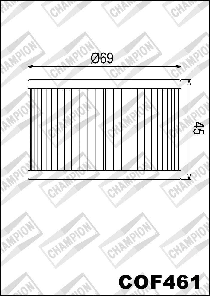 COF461 Oil Filter (replaces HF561)