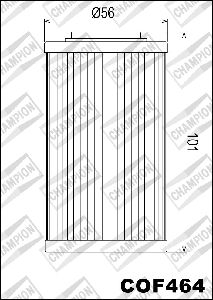 COF464 Oil Filter (replaces HF564)