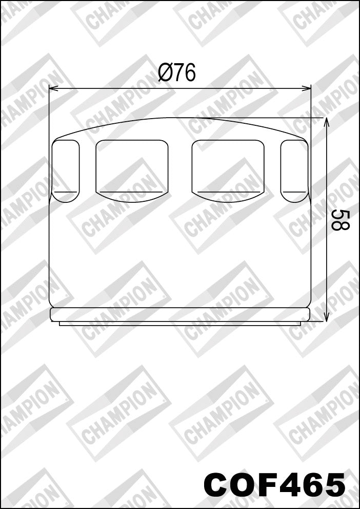 COF465 Oil Filter (replaces HF565)