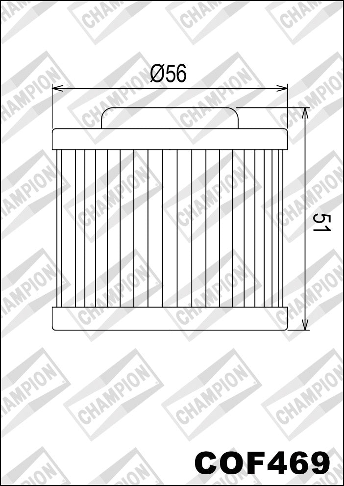 COF469 Oil Filter (replaces HF569)
